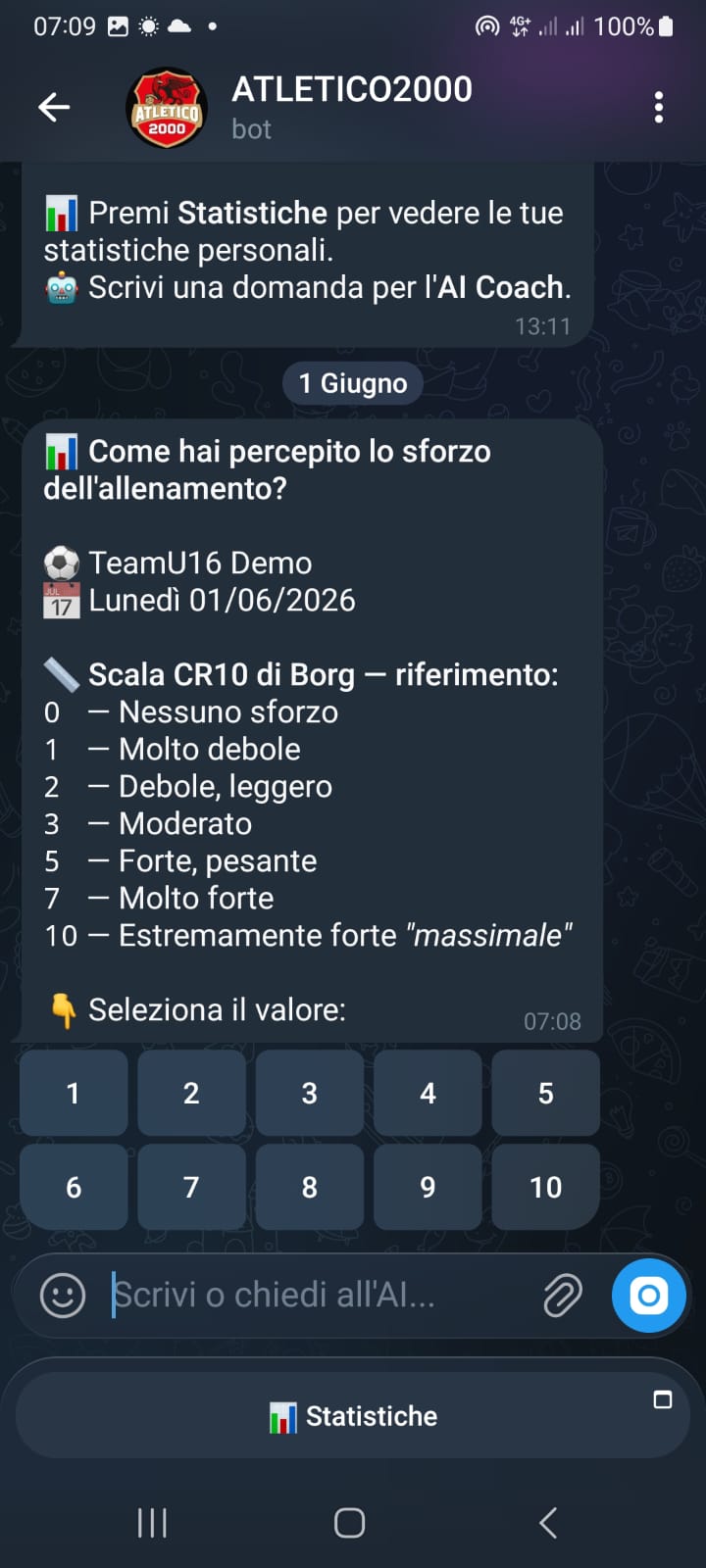 NextGen Bot sul cellulare